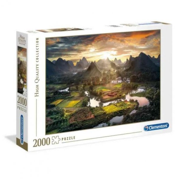 CLEMENTONI Puzzle 2000 HQC - VIEW OF CHINA