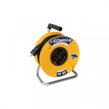 COMMEL Kabl sa motalicom PVC bubanj 280mm monofazna 25m H05VV-F 3G2,5 C0959