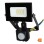 COMMEL LED Reflektor Senzor 10W 4000K, 800lm 30kh, Crni