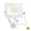 COMMEL LED Reflektor Senzor 20W 4000K, 1600lm 30kh, Beli C307-129