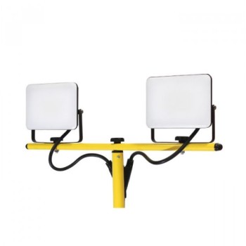 COMMEL LED Reflektor Stativ 2x30W 6500K 3200lm Kabl 2,5m C308-533