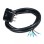 COMMEL Priključni kabl trofazni 16A 400V 10000W crni 2m H05VV-F 5G2,5 C0715