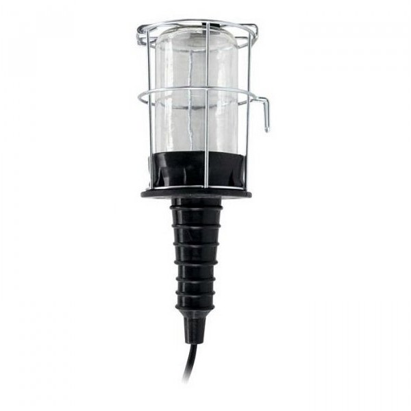 COMMEL Radna Svetiljka Sa Metalnom Zastitnom Zicom 60W 5m H05RN-F 2x0,75