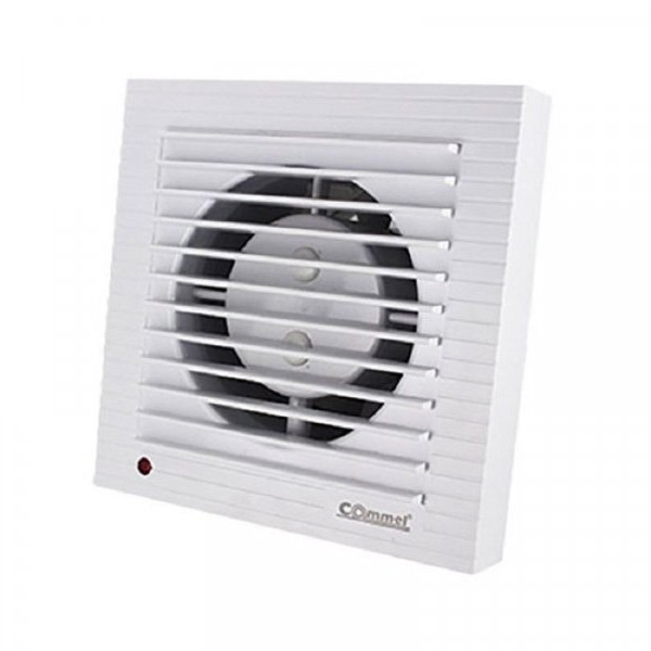 COMMEL Ventilator Fi 100mm 12W 130m3 34db zaklopka tajmer  C420-102