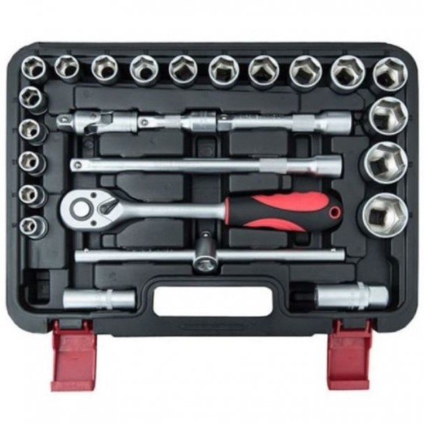 CONMETALL Set nasadnika sa račnom 1/2'' 26 komada