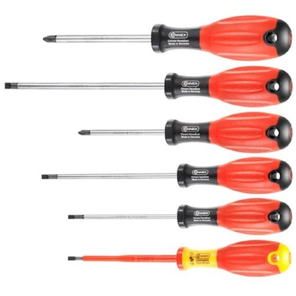 CONMETALL Set odvijača, 6 (5 plus 1) komada