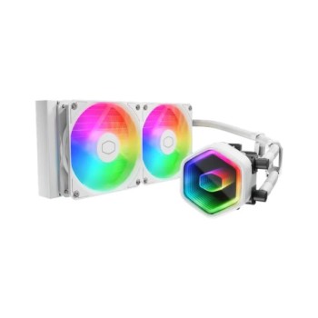 COOLER MASTER MasterLiquid 240 Core II ARGB vodeno hlađenje, belo (MLW-D24M-A18PA-RW)