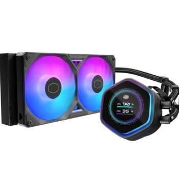 COOLER MASTER MasterLiquid ML 240 Atmos II LCD ARGB vodeno hlađenje crno MLX-D24M-A25SZ-L1