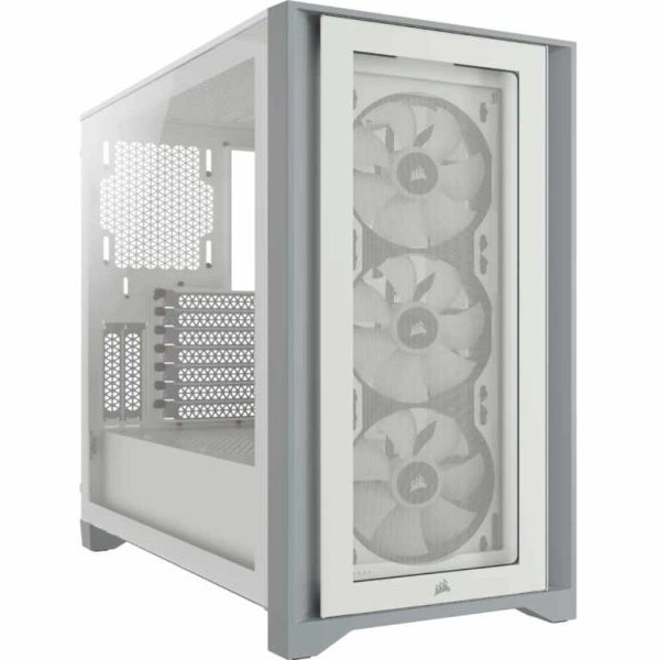 CORSAIR ICUE 4000X RGB Mid Tower belo kućište
