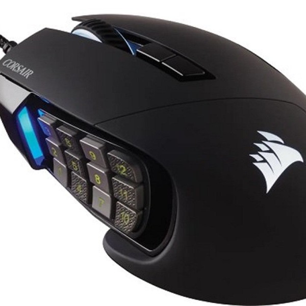 CORSAIR Miš  SCIMITAR RGB ELITE žični/crna