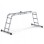 CRAFTER Aluminijumske merdevine multifunkcionalne bez platforme 4x3  130200110