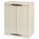 CRAFTER Orman plastični bež 90X70X47 cm (130100015)