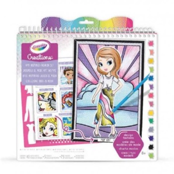 CRAYOLA Blok sa stikerima Art Fashion