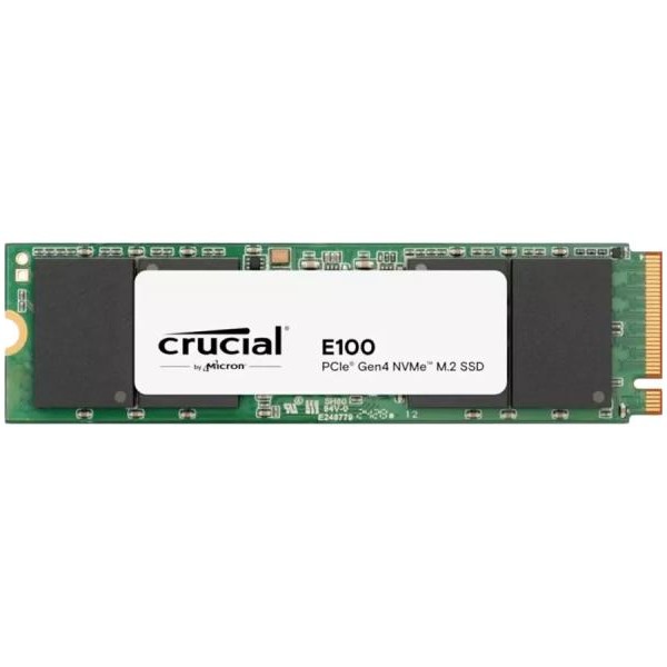 CRUCIAL E100 1TB PCIe Gen4 2280 NVMe M.2 SSD
