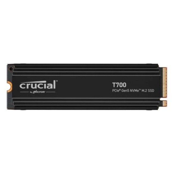 CRUCIAL T700 4000GB [4TB] NVMe PCIe Gen.5 M.2 2280 Heatsink