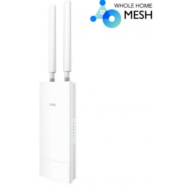 CUDY AP1300 Outdoor AC1200 Gigabit Wireless Access Point, MU-MIMO/OFDMA, Mesh, IP65