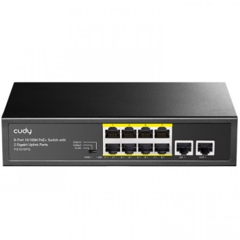 CUDY FS1010PG PoE+ 10port switch