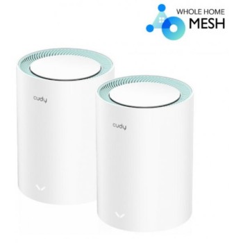 CUDY M1300 AC1200 Dual Band Whole Home Wi-Fi Mesh System ruter (42962)