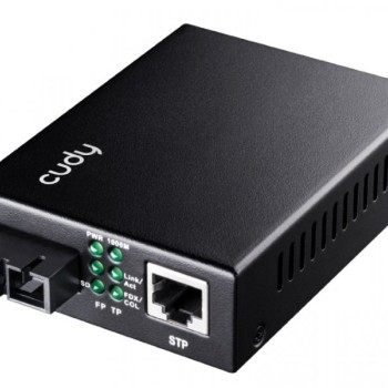 CUDY MC100GSB-20A Gigabit Ethernet Fiber singlemode konverter