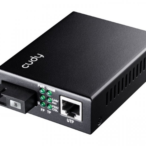 CUDY MC100GSB-20B Gigabit Ethernet Fiber singlemode konverter