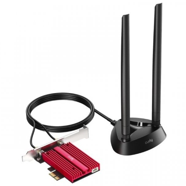 CUDY WE4000 AX3000 Wi-Fi 6 Bluetooth 5.0 PCIe Adapter mrežna karta