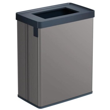CURVER KANTA ZA OTPATKE 54L VERTO, PEARL GREY