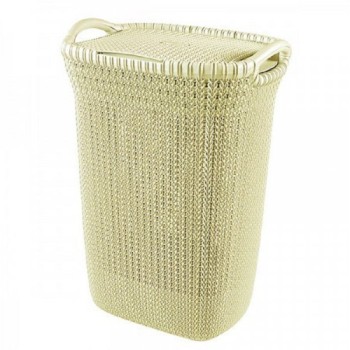 CURVER Koš za veš 57l, knit, bela ( CU 03676-X64 )