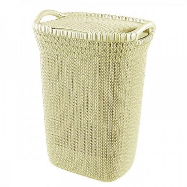 CURVER Koš za veš 57l, knit, bela ( CU 03676-X64 )