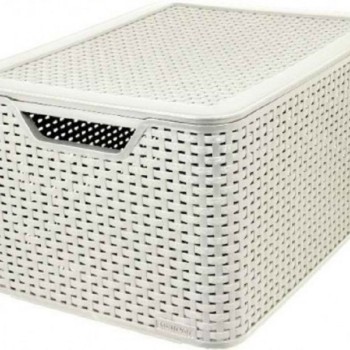 CURVER Kutija 30l sa poklopcem, ratan ( CU 04724-885 )