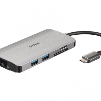 D LINK DUB-M810 8-in-1 USB-C Hub