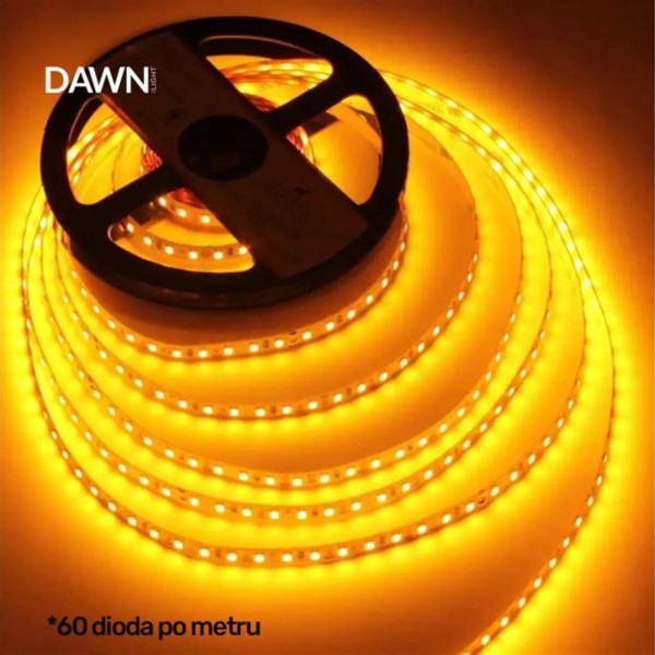 DAWN HL 2835-60-AMBER 12V LED traka