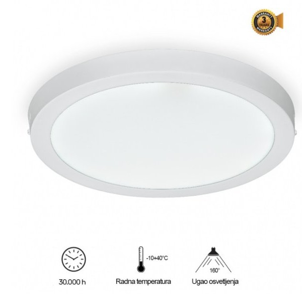 DAWN Led panel nadgradni (N/Z KNC5-36W)