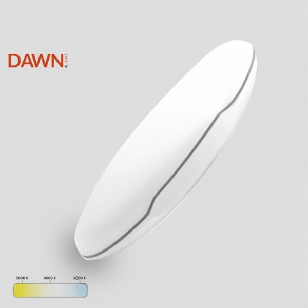 DAWN Led plafonjera DCL101 24W 3000/4000/6000K IP54