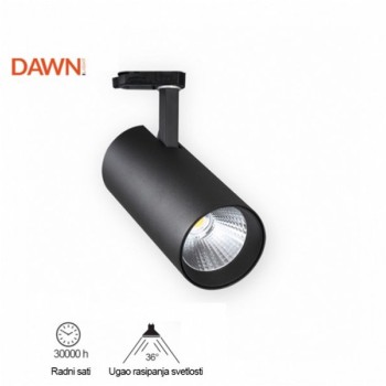 DAWN LED REFLEKTOR ŠINSKI JM-4068 10W 3000K 36° CRNI