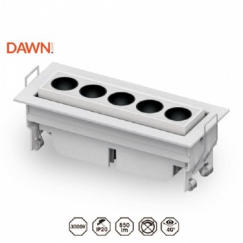 DAWN LED SVETILJKA FRG05 15W 3000K 40° BELA