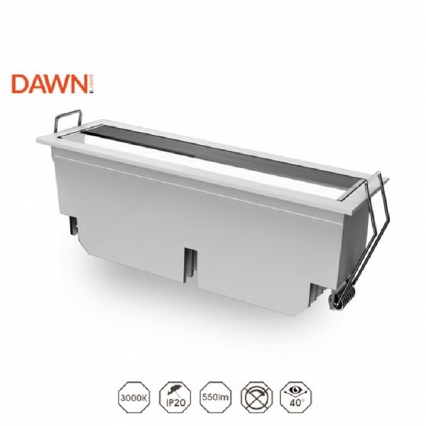DAWN LED SVETILJKA FWW05 13W 3000K BELA