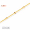 DAWN Led traka 24V 9.6W/M 4000K IP20 (HL COB NW, 5M, 8MM)