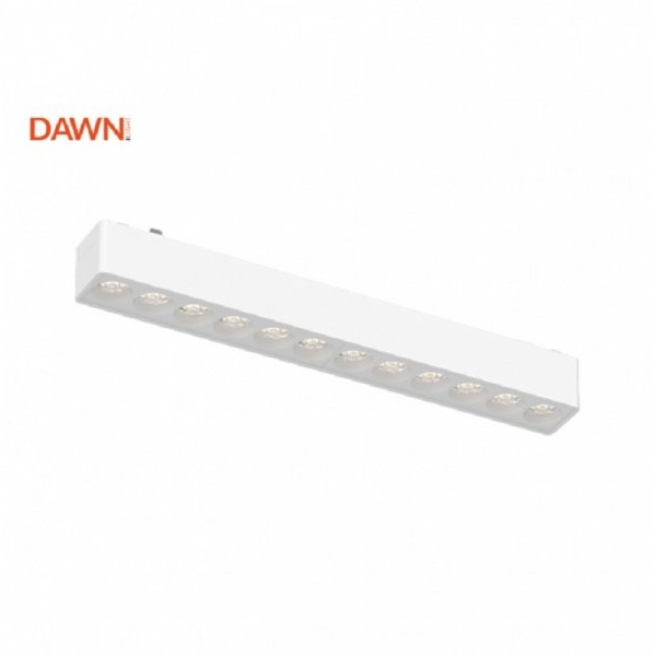 DAWN Magnetic slim svetiljka led26 - 12T 12W 3000K 24° 48V DC BELA