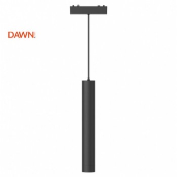 DAWN Magnetic slim visilica LED26 - D300 6W 3000K 24° 48V DC crna