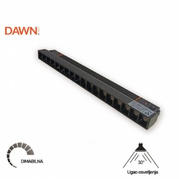 DAWN MAGNETIC SVETILJKA LED25-1-12W 3000K