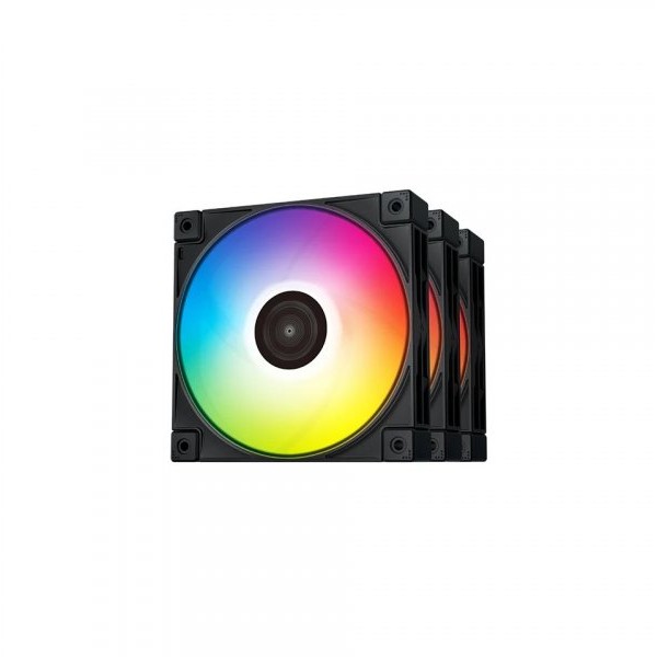 DEEPCOOL FC120 3 in 1 ARGB crni set ventilatora za kuciste