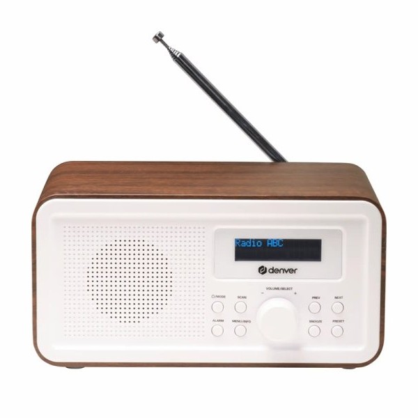 DENVER Radio DAB 30DW Dark Wood