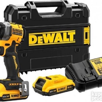 DeWALT DCF850D2T-QW XR Aku Udarni Odvijac (2x2.0Ah / 18V)