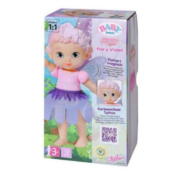 DEXY CO BABY BORN STORYBOOK FAIRY VIOLET 18CM OPP