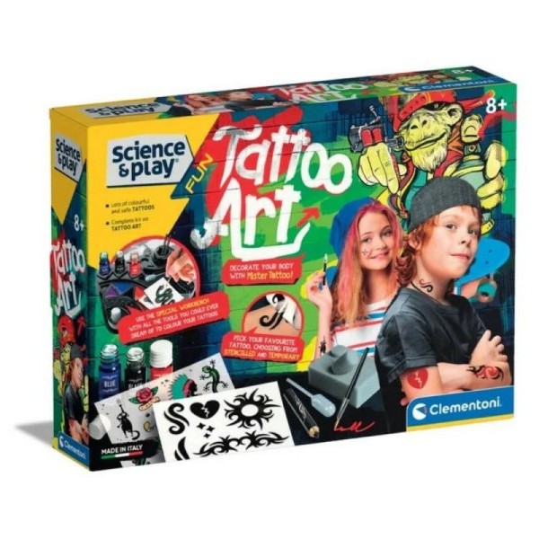 DEXY CO CLEMENTONI KREATIVNI TATTOO SET