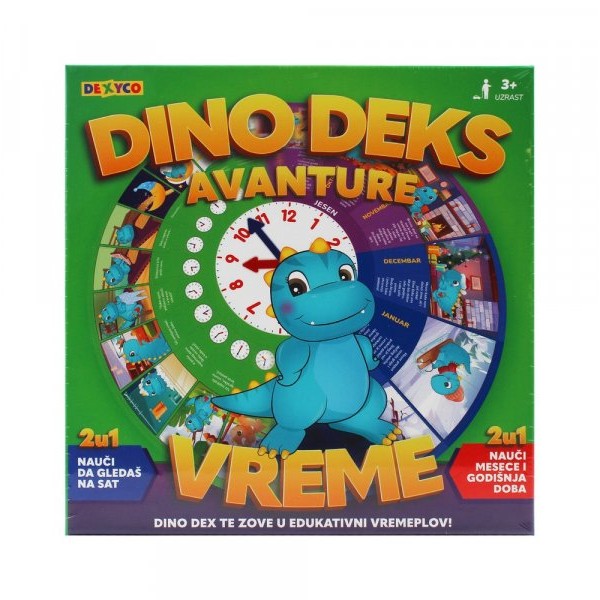 DEXY CO Dino Deks društvena igra