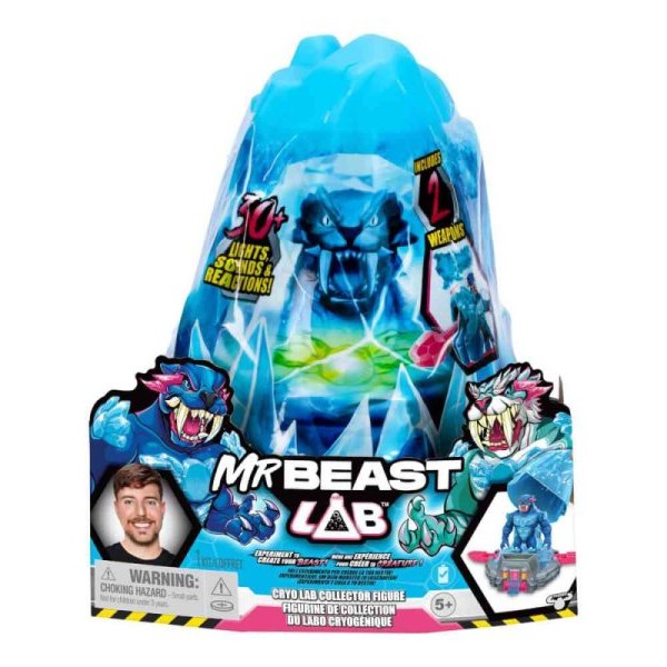 DEXY CO MRBEAST LAB SINGLE PK CRYO LAB COLLECTOR FIGURE EXCLUSIVE