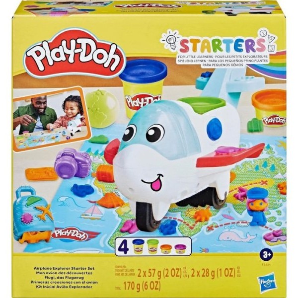 DEXY CO PLAY DOH AIRPLANE EXPLORER STARTER SET
