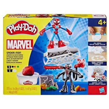 DEXY CO PLAY-DOH SPIDERMAN LAUNCH AND SLICE BATTLE