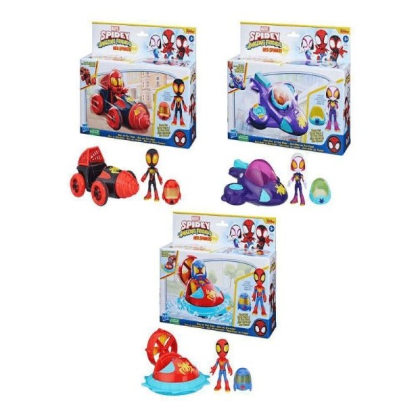 DEXY CO SPIDERMAN AMAZING FRIENDS WEBSPINNER VOZILO ASST